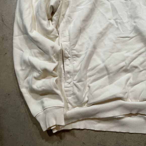 Arkansas Razorbacks Hoodie Mens Medium Tan College Football Quarter Zip - Picture 4 of 8